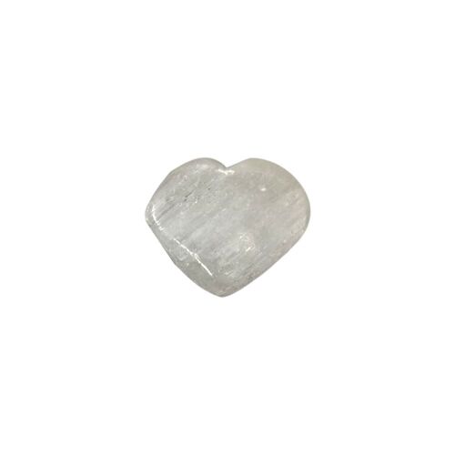 Selenite - Small Crystal Heart - 2-3cm