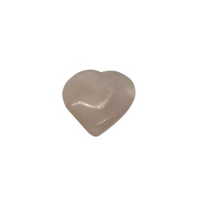 Cuarzo Rosa - Pequeño Corazón de Cristal - 2-3cm
