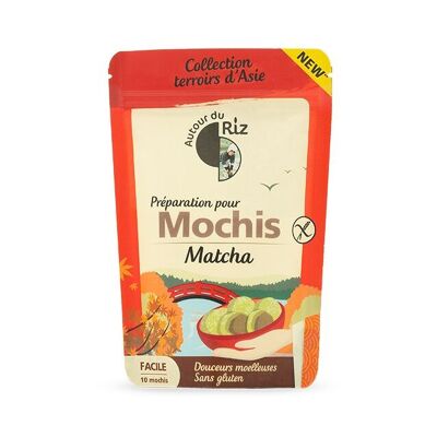 Organic matcha mochi preparation 200 g