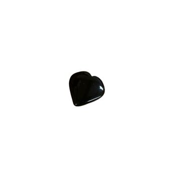 Obsidienne Noire - Petit Coeur de Cristal - 2-3cm 1