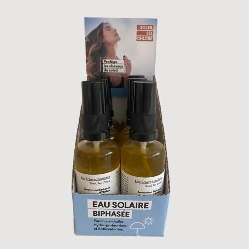 PAV (6 unités + 1 UG tester) Eau Solaire Capillaire - Protection Soleil, Sel, Chlore