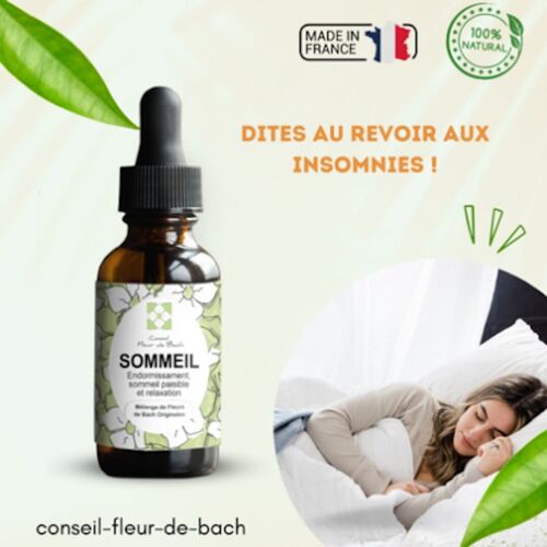 Conseil fleur de Bach® - Fleurs de Bach Sommeil  -30Ml