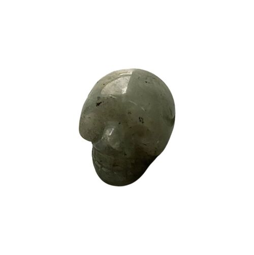 Hand Carved - Green Aventurine - Crystal Skull Head - 2cm
