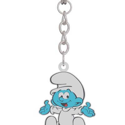 METAL KEY RING - BABY SMURF