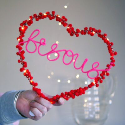 Bisous Heart Light