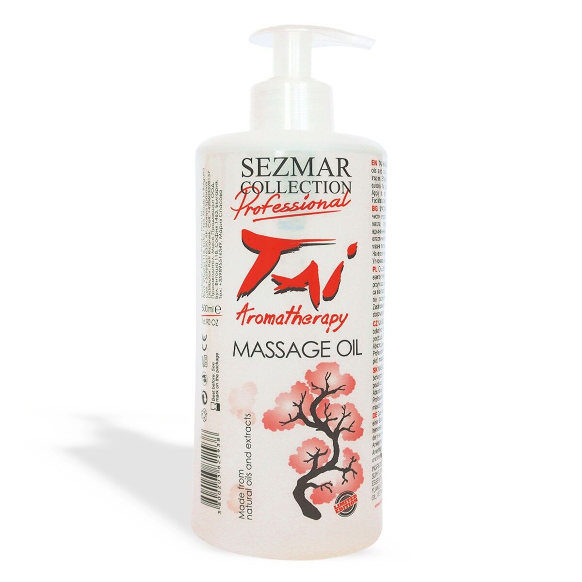 TAI - Aceite Corporal de Masaje Profesional, 500 ml