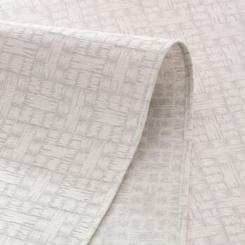 Nappe jacquard premium haute épaisseur, toucher tissu, drapé naturel, design avec texture Elbrus 6