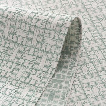 Nappe jacquard premium haute épaisseur, toucher tissu, drapé naturel, design avec texture Elbrus 12