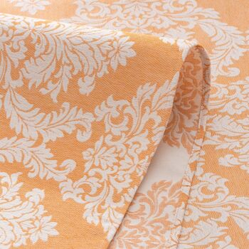 Nappe jacquard premium haute épaisseur, toucher tissu, drapé naturel, motif texturé Heredi 6