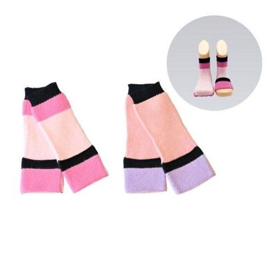Baby Gripper socks -2 pack -Pink