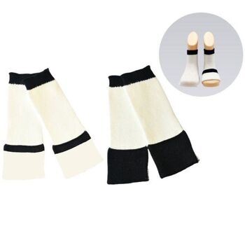 Chaussettes Baby Gripper - paquet de 2 - Blanc 1