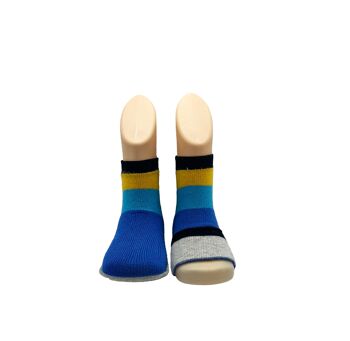 Chaussettes pour tout-petits - Rayures bleues 2