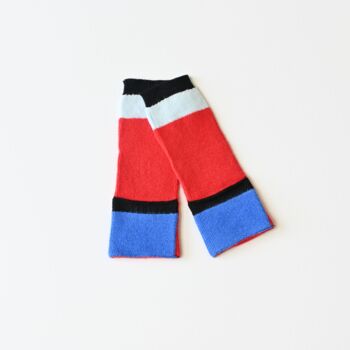 Chaussettes pour tout-petits - Rouge et Bleu 2