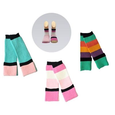 Calcetines para niños pequeños - Paquete de 3 - Rosa