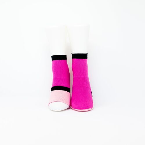 Adult Non slip Yoga socks - Pink