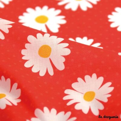 Tissu au mètre "Reine Des Prés" Rouge