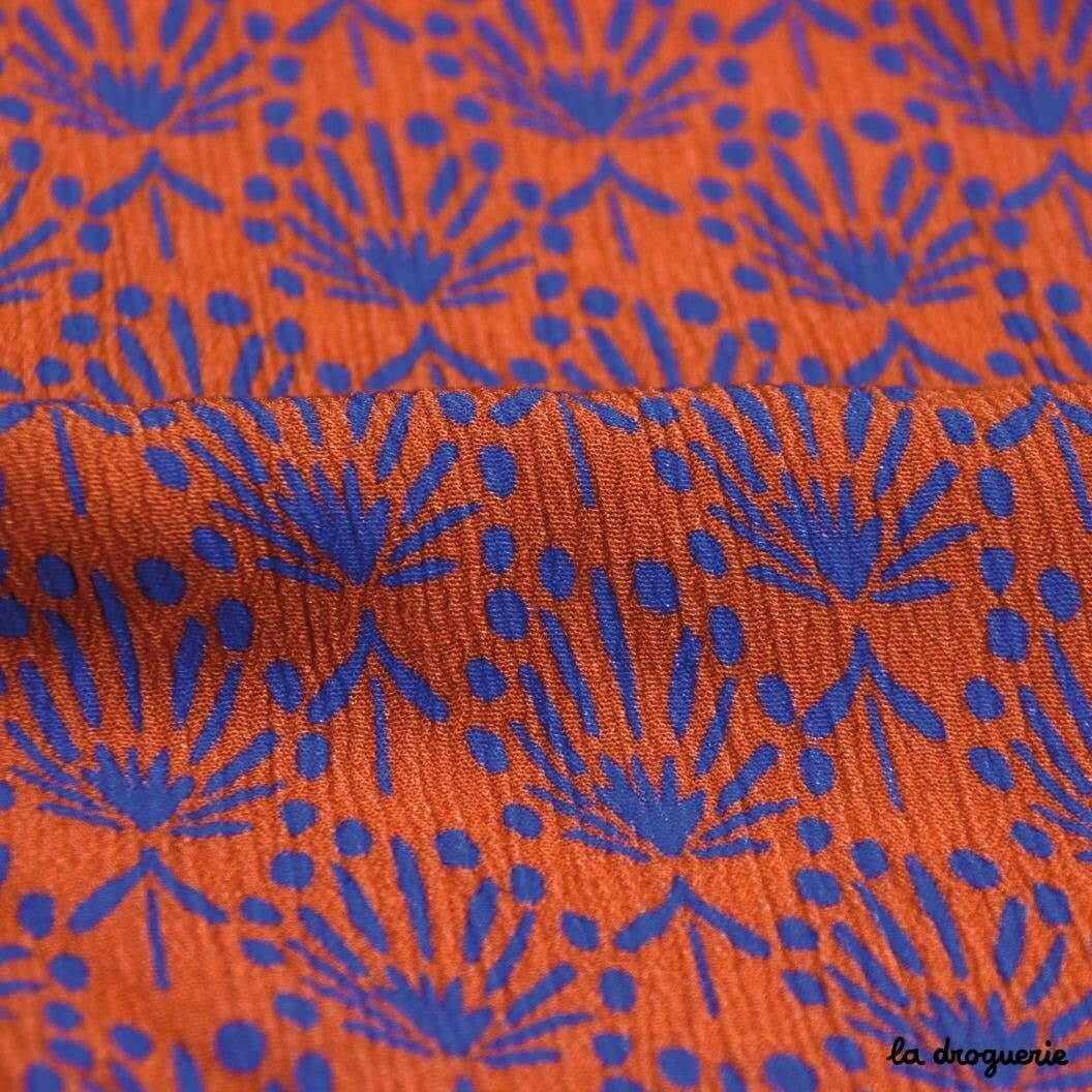 Tessuto al metro "Spezie" Cannella