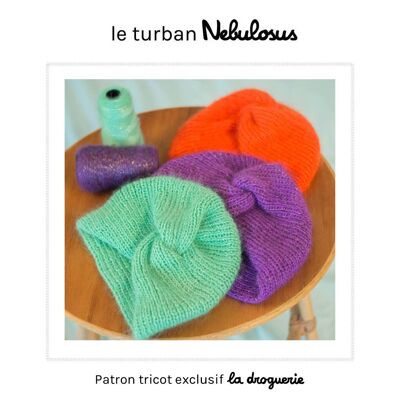 Nebulosus-Turban-Strickmuster