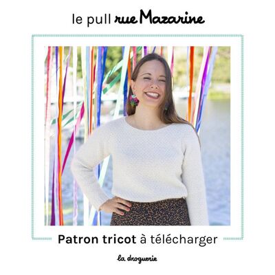 Patron tricot du pull femme Rue Mazarine