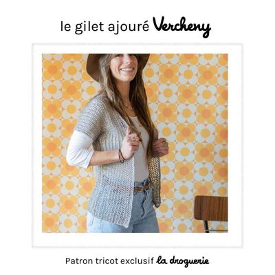 Knitting pattern for the "Vercheny" women's vest