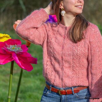 Patron tricot du cardigan Venezia 3