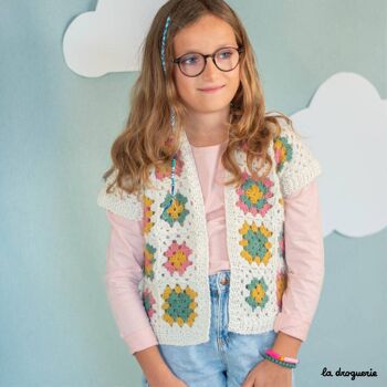 Patron crochet de la veste enfant Cirrus 3