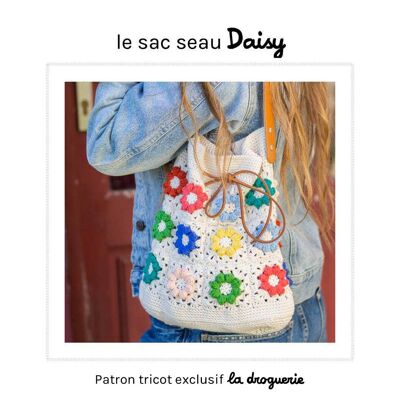 Crochet pattern for the “Daisy” bucket bag