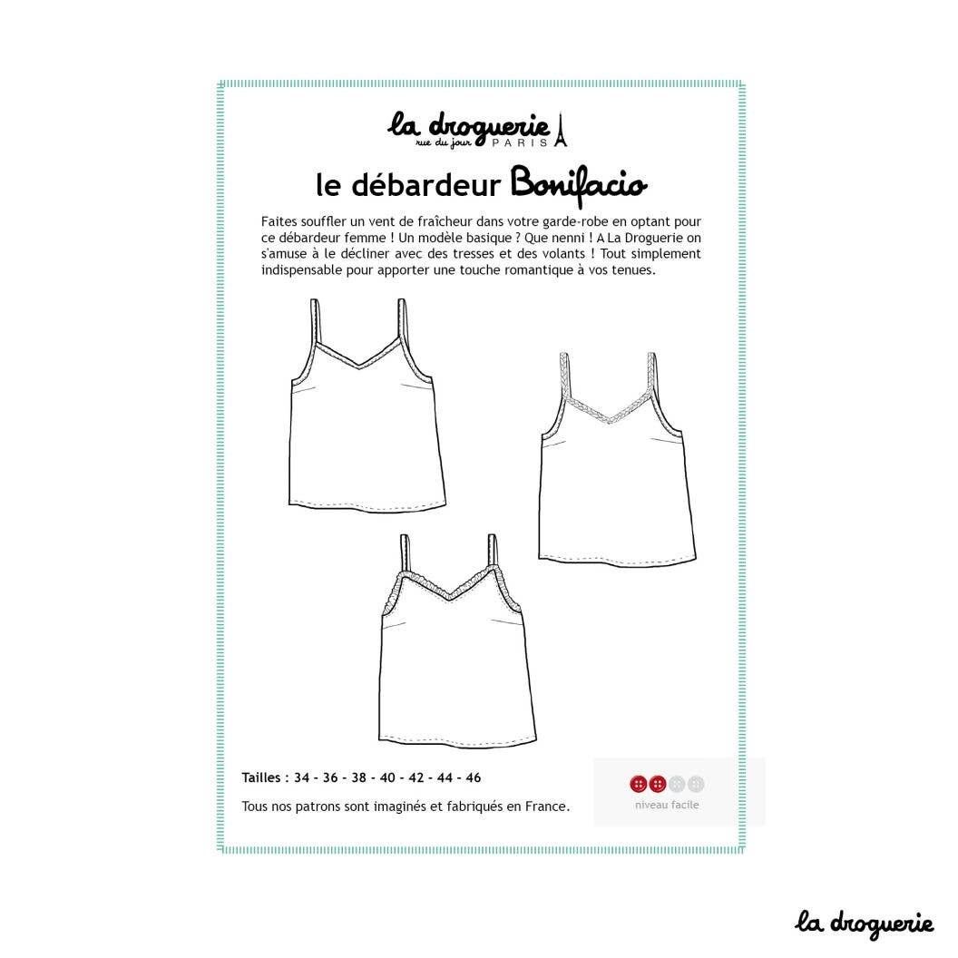 Patron couture du débardeur "Bonifacio"