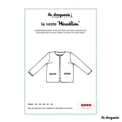 Sewing pattern for the “Heraklion” women’s jacket