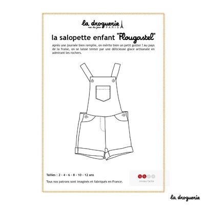Sewing pattern for children's overalls "Plougastel"