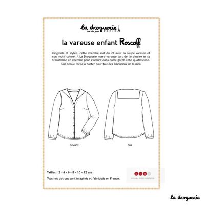 Sewing pattern for the “Roscoff” children’s jacket