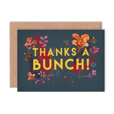 Thanks a Bunch Single Greeting Card