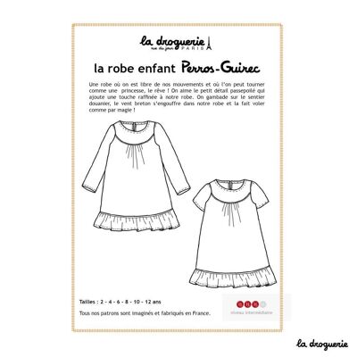 Patron couture de la robe enfant "Perros-Guirec"