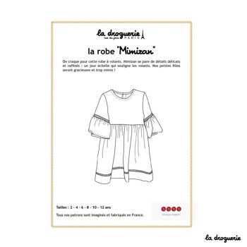 Patron couture de la robe enfant "Mimizan" 1