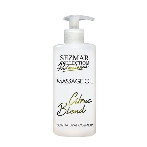 Professional Massage Body Oil Citrus Blend - 100% Natural, 500 ml