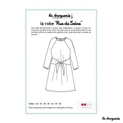 Patrón de costura para el vestido “Rue de Seine”
