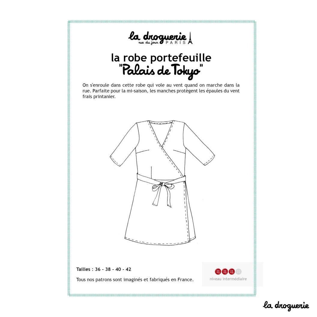 Schnittmuster für das Kleid „Palais de Tokyo“.