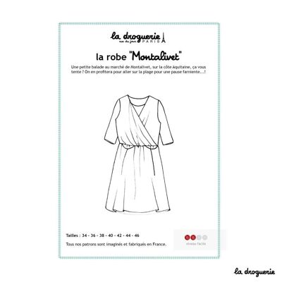 Patron couture de la robe "Montalivet"