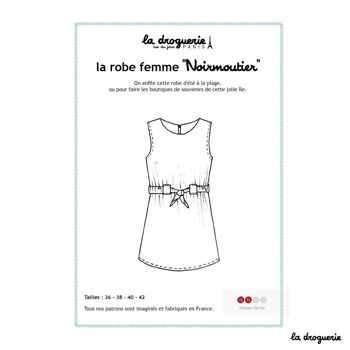 Patron couture de la robe "Noirmoutier" 1