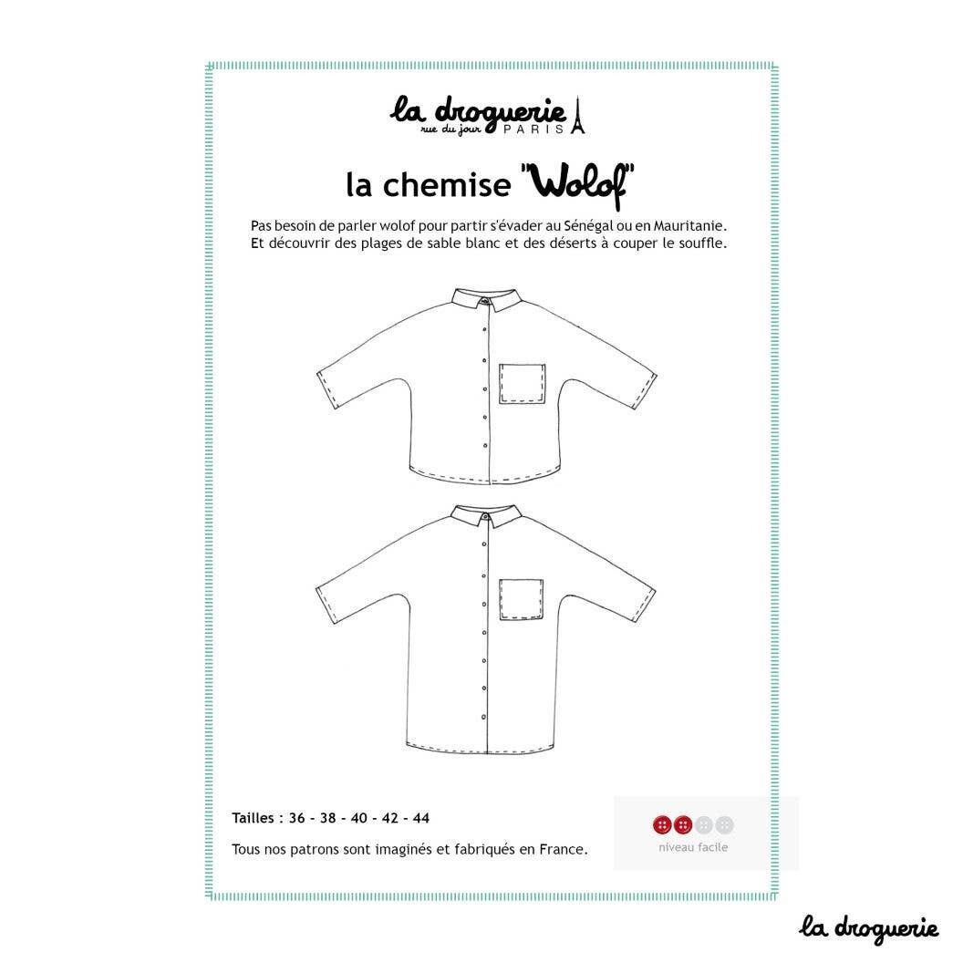 Schnittmuster für das Damenshirt „Wolof“.