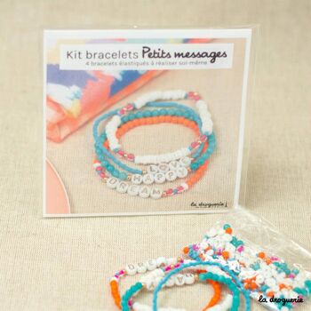 Kit bijou Bracelets Petits messages 1
