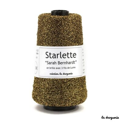 Fil à tricoter Starlette - Sarah Bernhardt (or chiné)