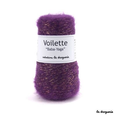 Voilette knitting yarn - "Baba-Yaga"