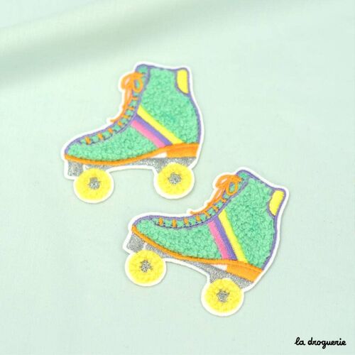 Ecusson "Venice Beach patin" 68 mm