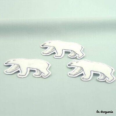 “Soft white bear” badge