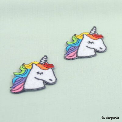 “Unicorn head” badge