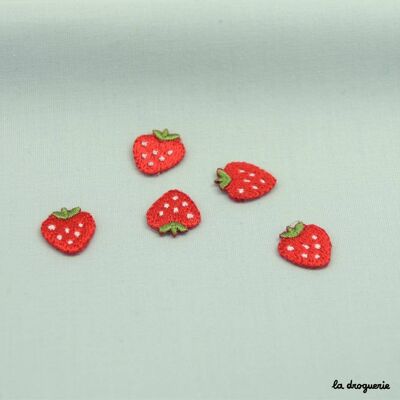 Abzeichen „Mini-Erdbeere“.
