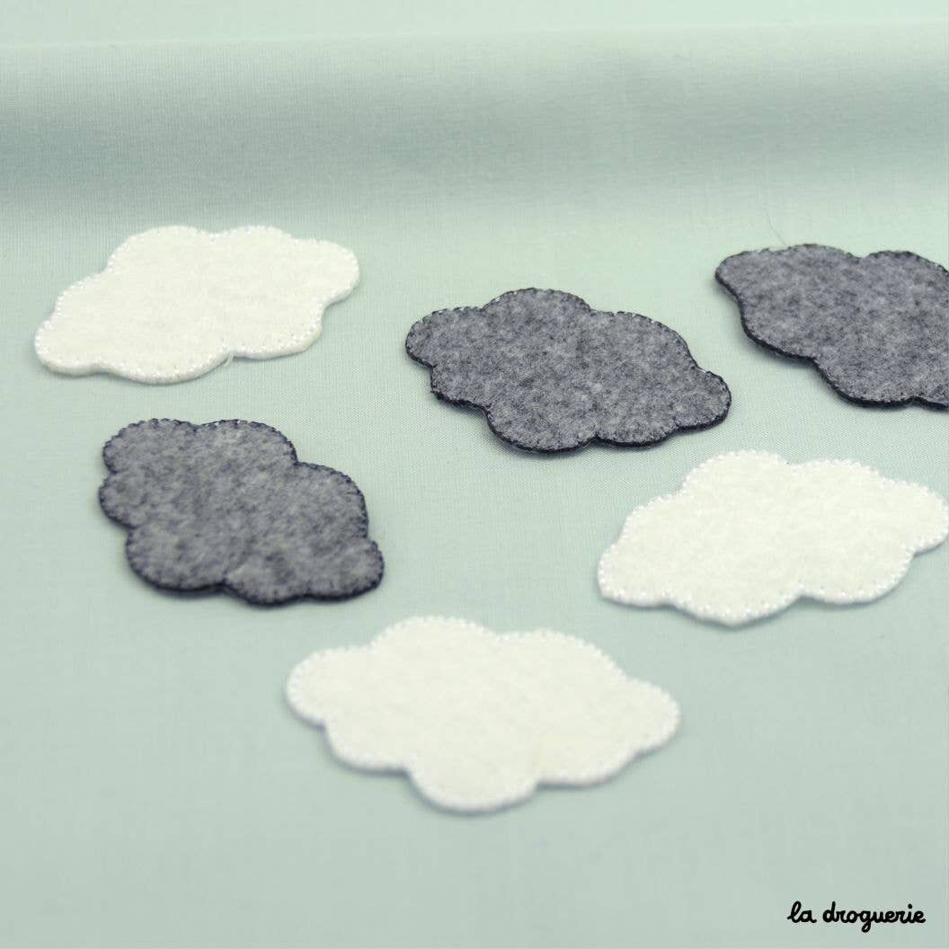 “Felt cloud” badge