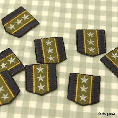 “Chevron 3 stars” badge 35 mm