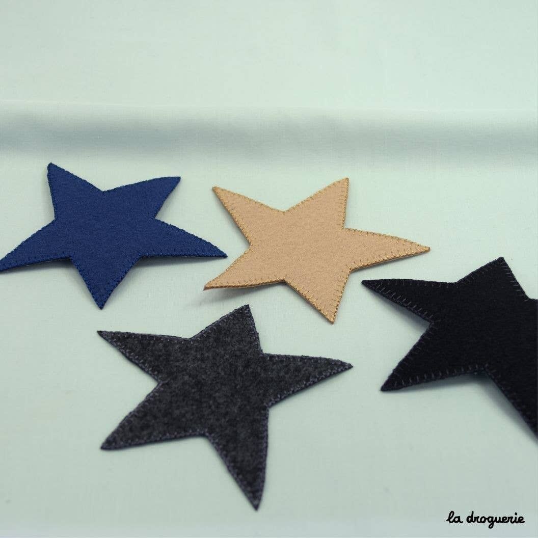 Gomito in feltro "Grande stella"